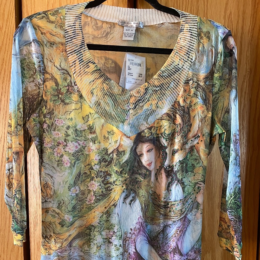 NWT Alberto Makali Shirt Size Medium